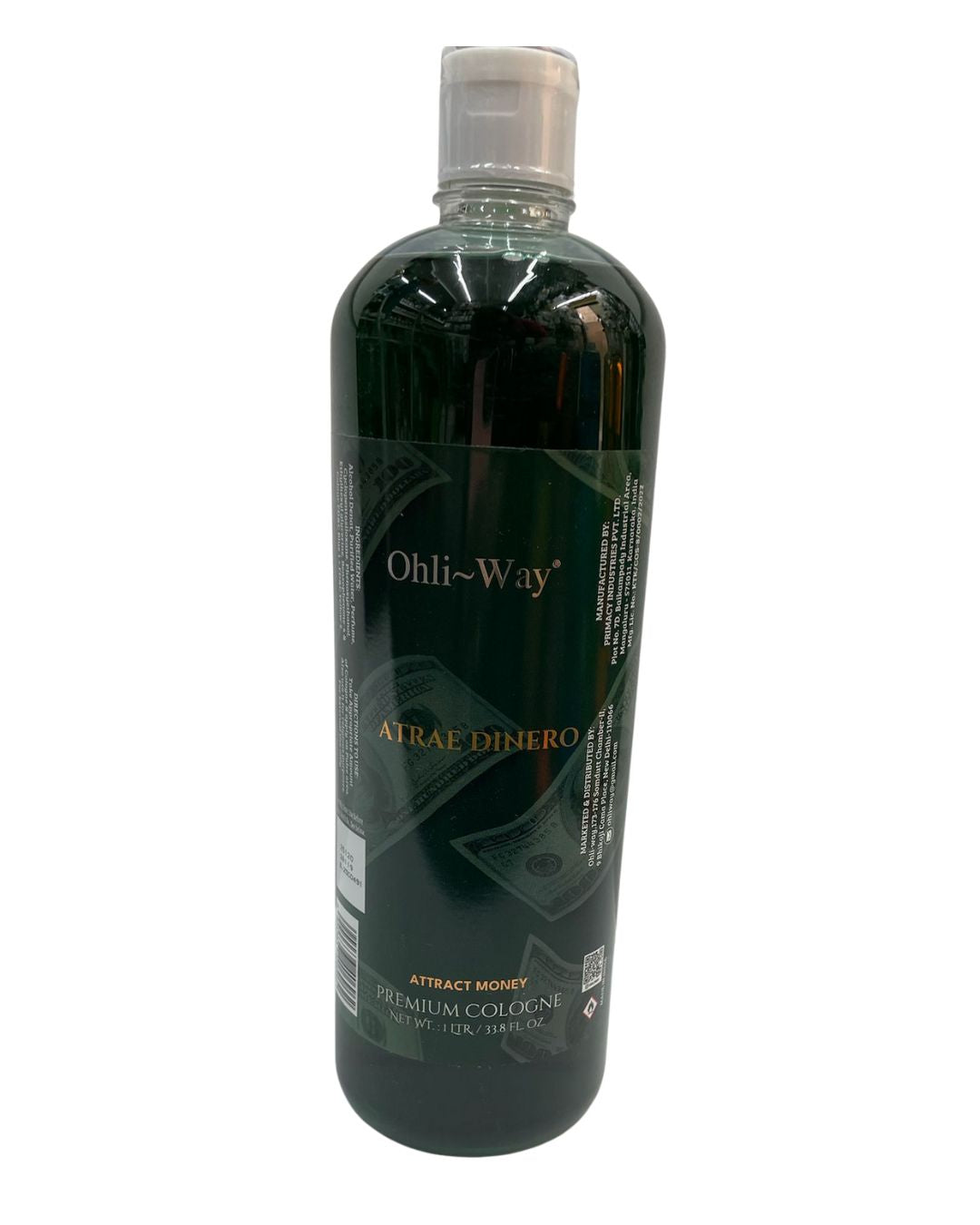 Ohli-Way Attract Money Premium Cologne – Manifest Wealth & Abundance