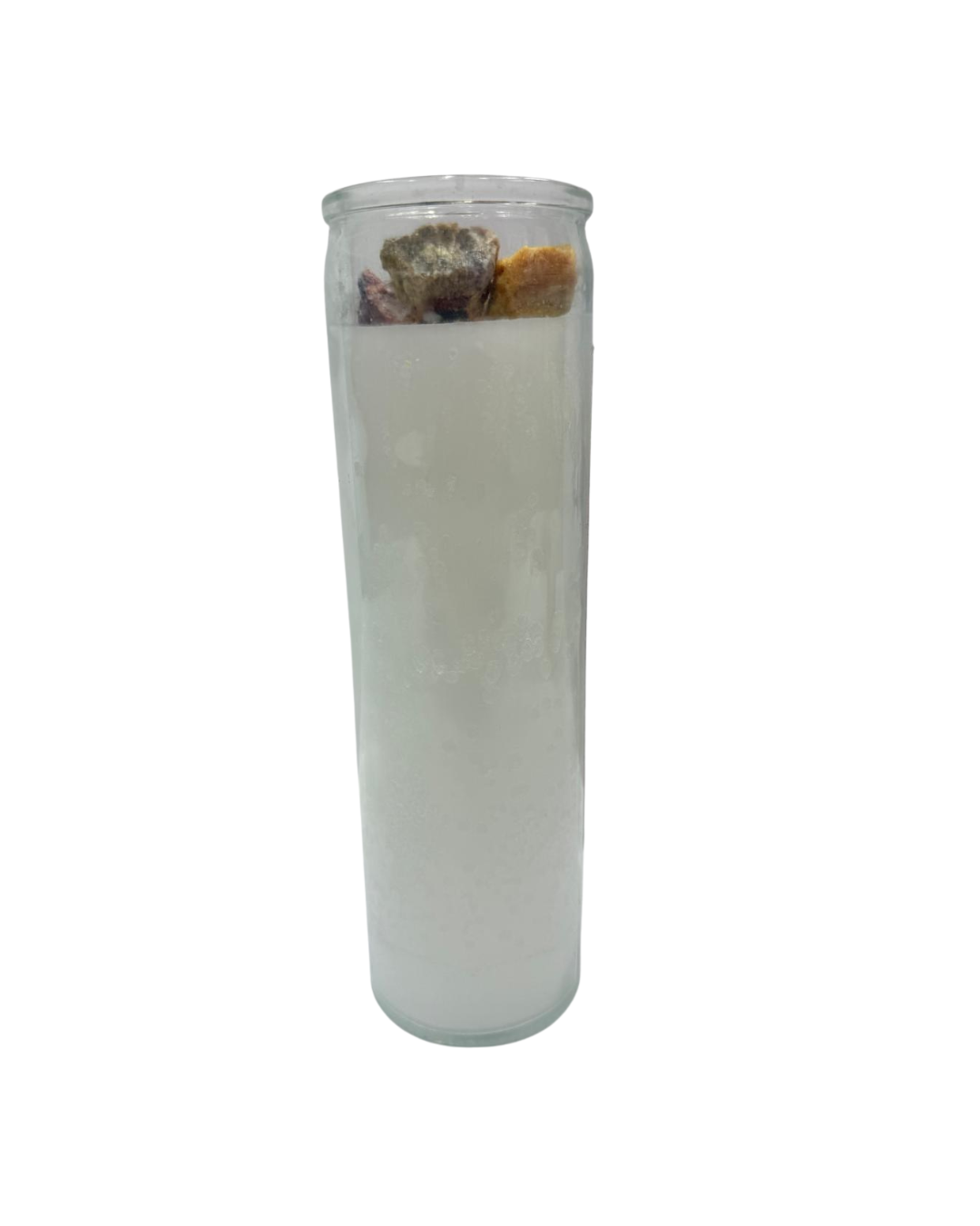 Prepared White Candle Día de Muertos – Spiritual Offering & Ancestral Connection Candle