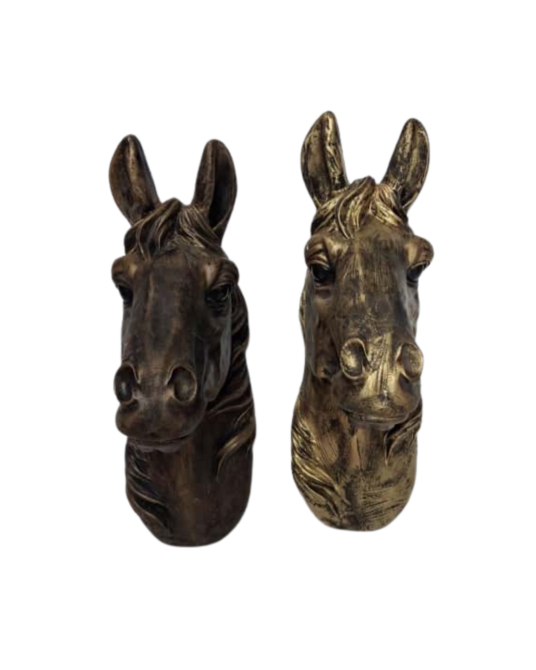 Horse Head Resin Wall Set – Power, Movement & Spiritual Protection