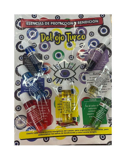 Protection & Blessings Essence – Turkish Evil Eye | Energy Point for Body, Candle & Aromatherapy Bath