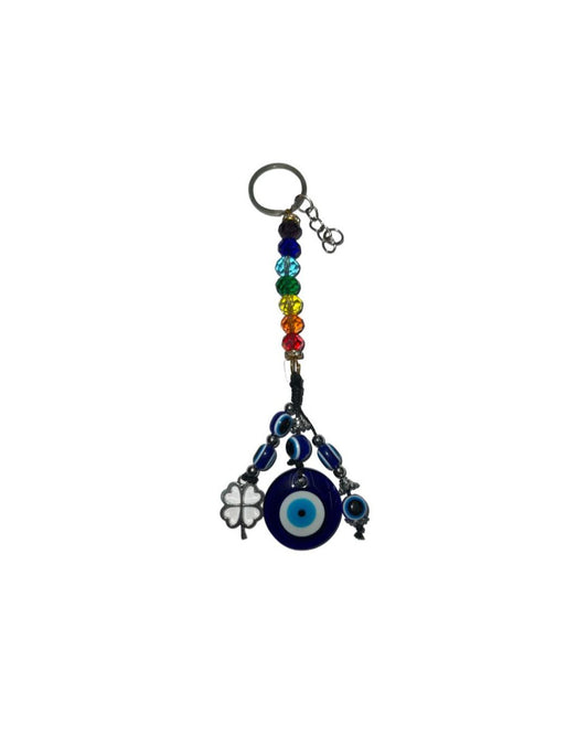 Evil Eye Keychain – Protection Charm and Stylish Accessory