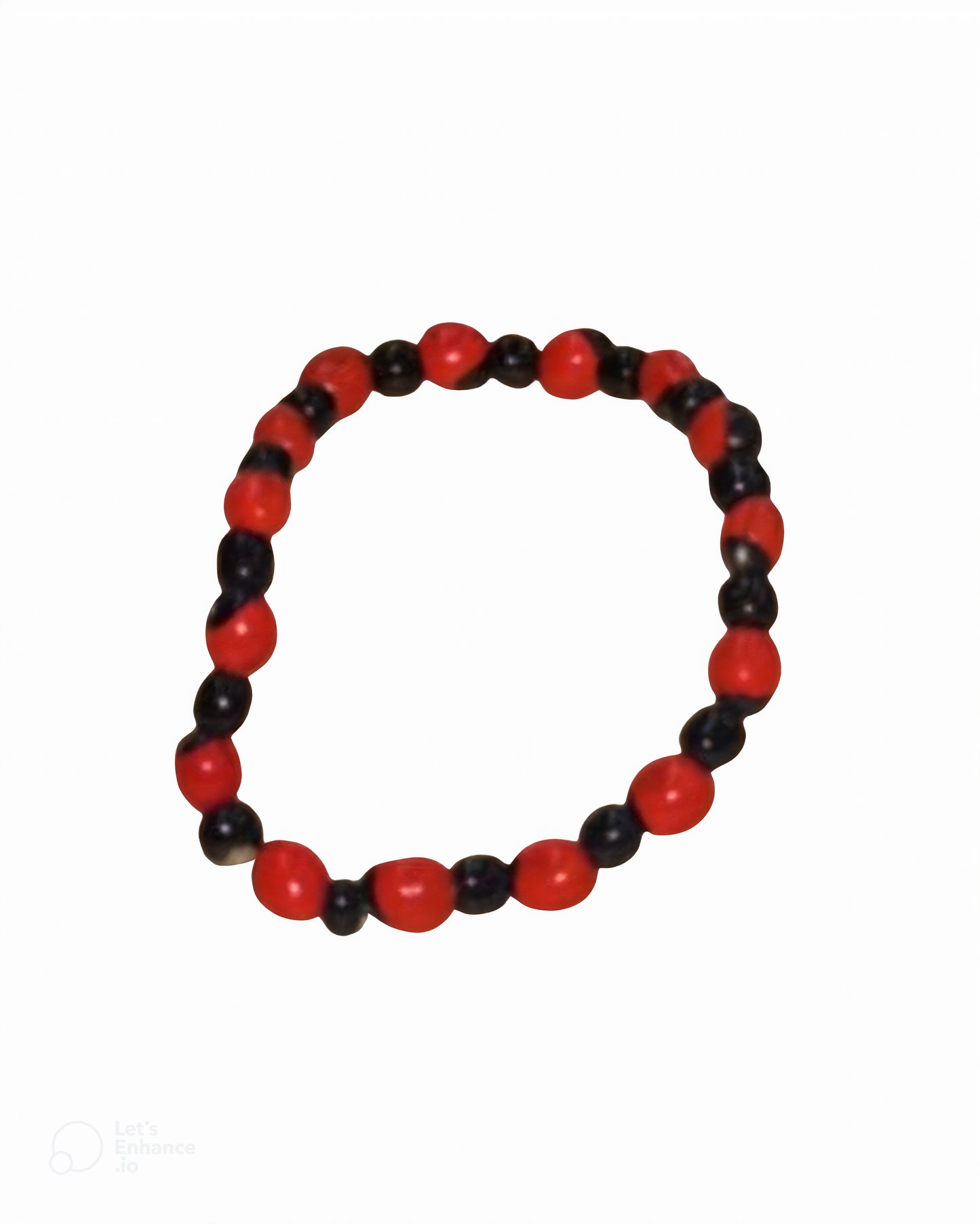 Huayruro Seed Baby Bracelet – Newborn Protection Talisman Against Evil Eye & Negativity