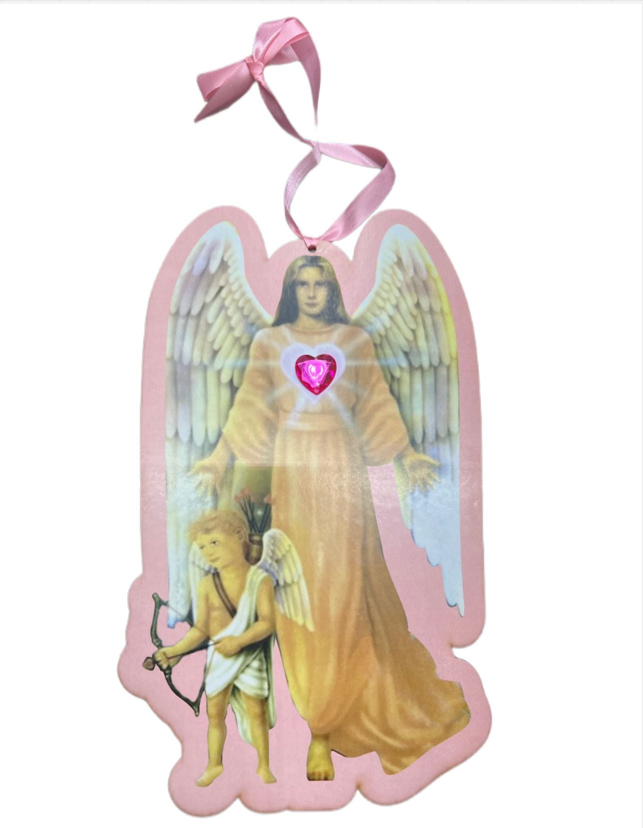 Guardian Angel Attunement Decorative Gift Amulet – Divine Protection & Spiritual Guidance