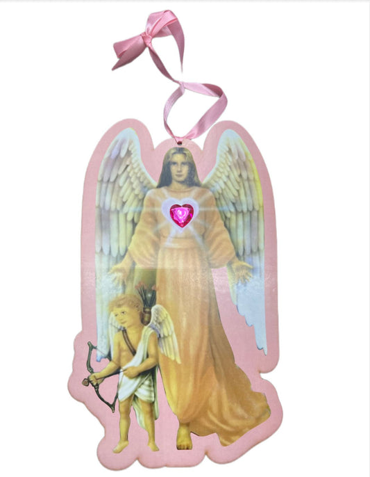 Guardian Angel Attunement Decorative Gift Amulet – Divine Protection & Spiritual Guidance