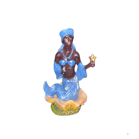 5" Orisha Yemaya Statue - Yemaya Figure for Santa Santeria Altar