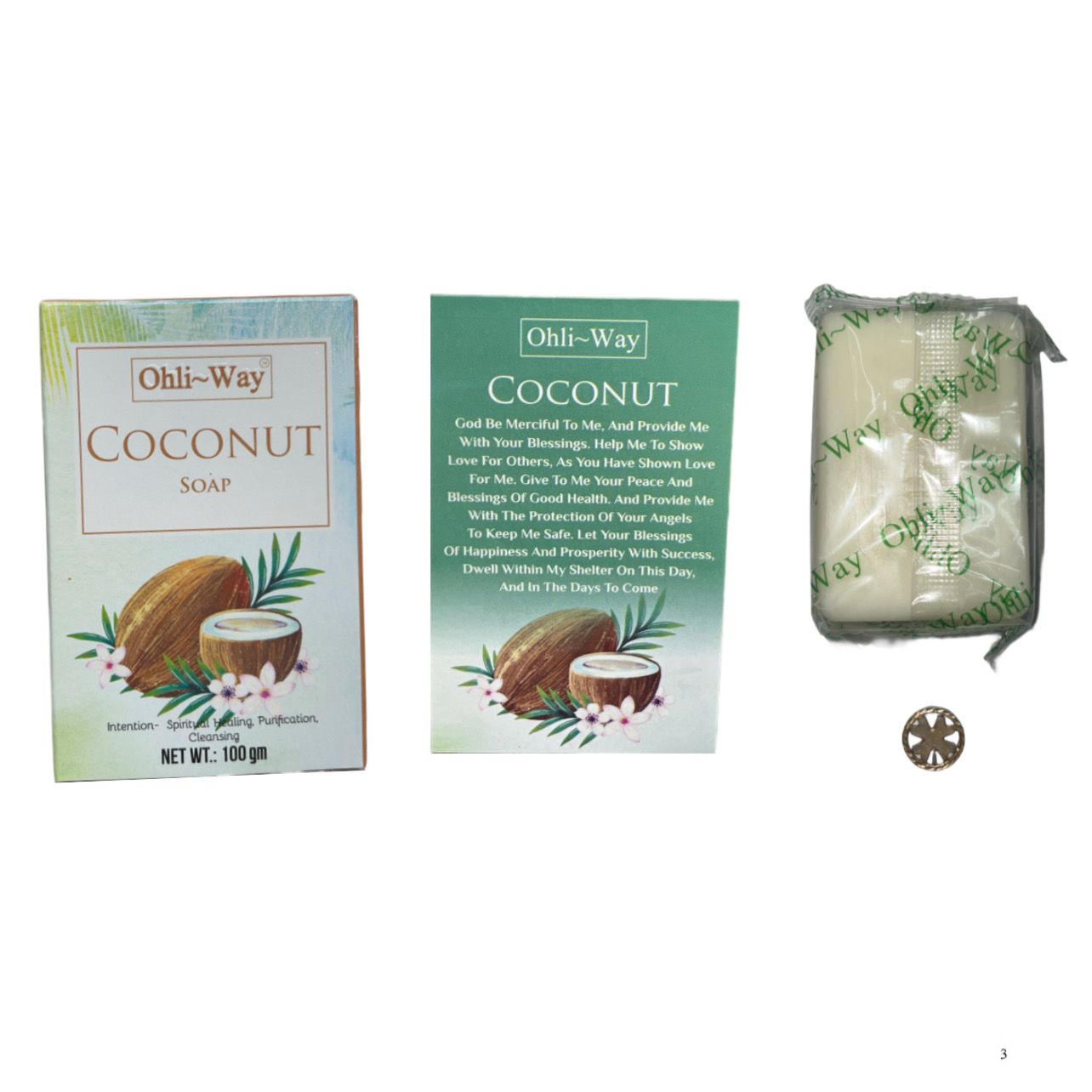 Coconut Soap Ohli-Way 100 gm