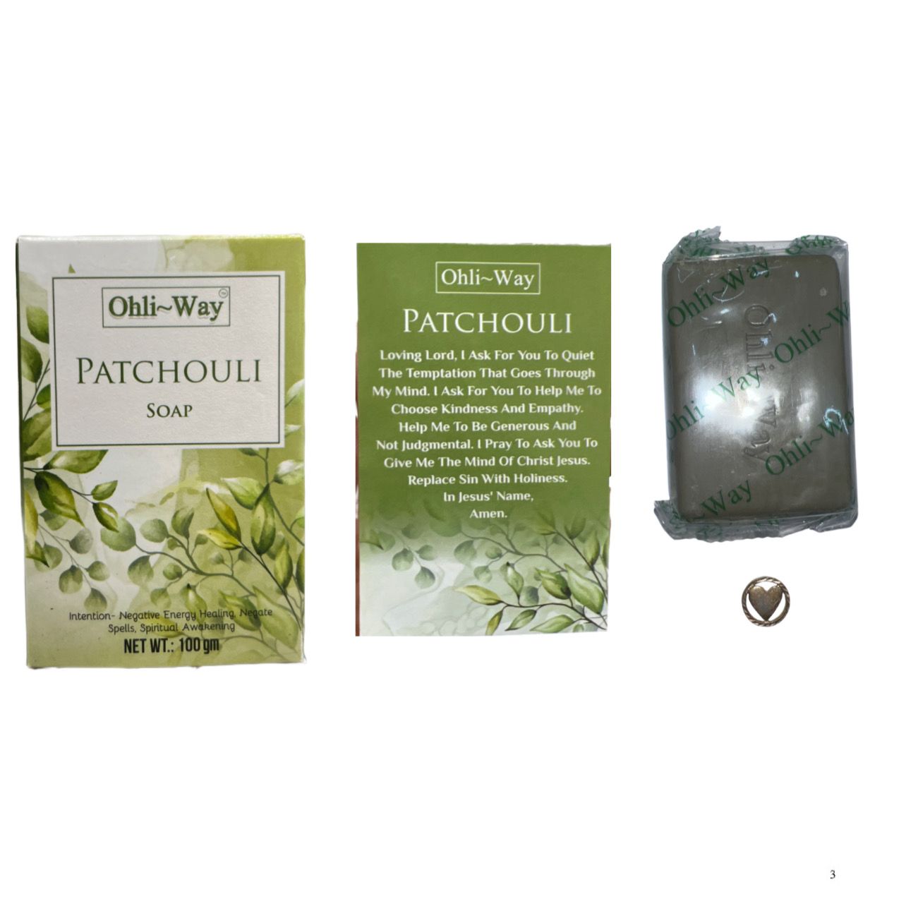 Patchouli Soap Ohli-Way 100 gm
