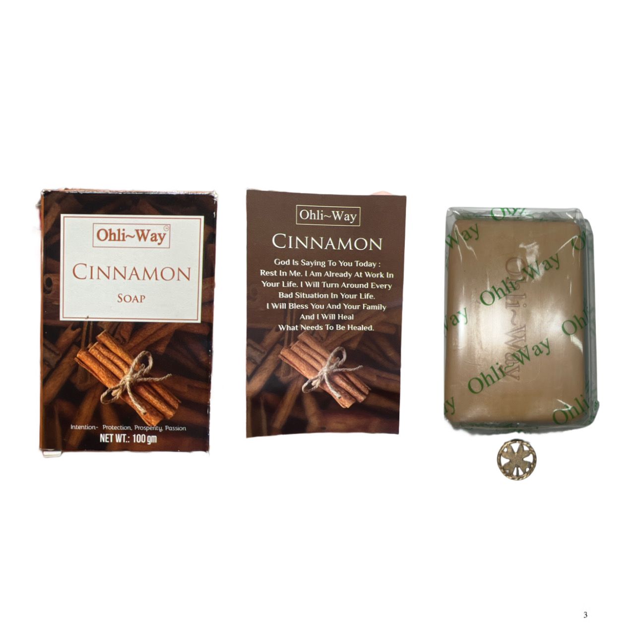 Cinnamon Soap Ohli-Way 100 gm