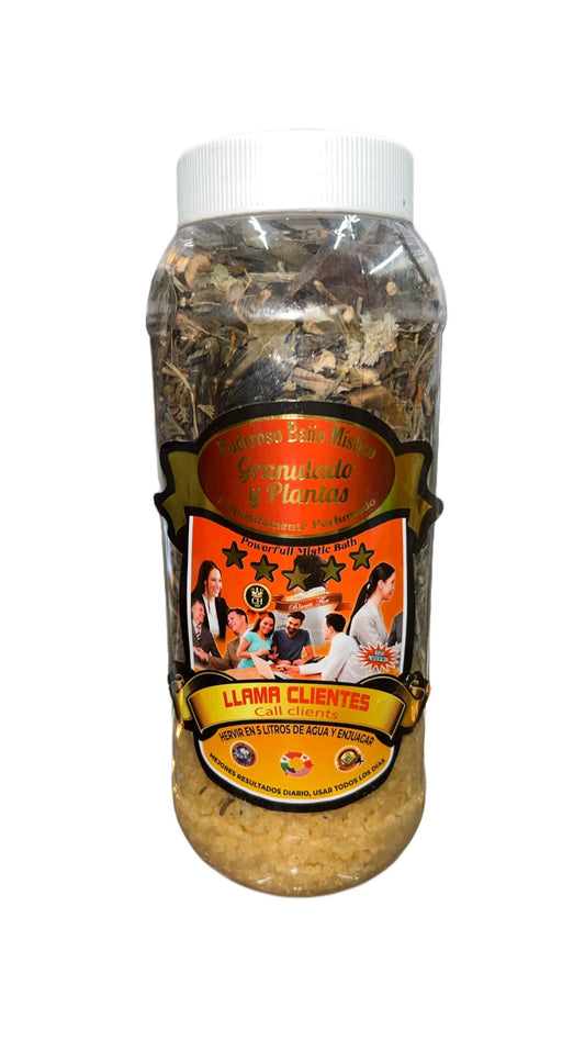 Call Clients Herbal Bath Salt
