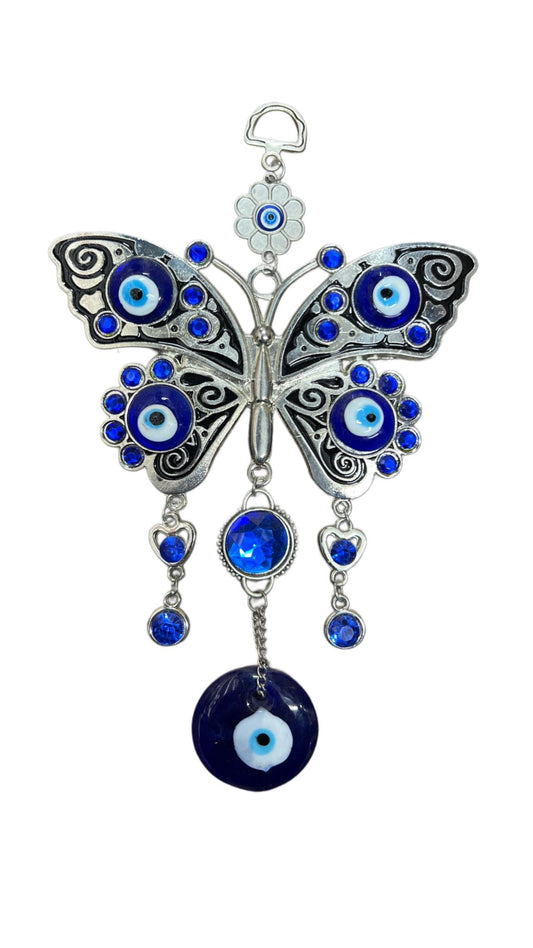 Evil Eye Butterfly – Protection & Positive Energy Amulet