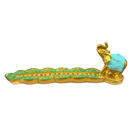 Elephant Incense Holder – Symbol of Strength, Luck & Serenity