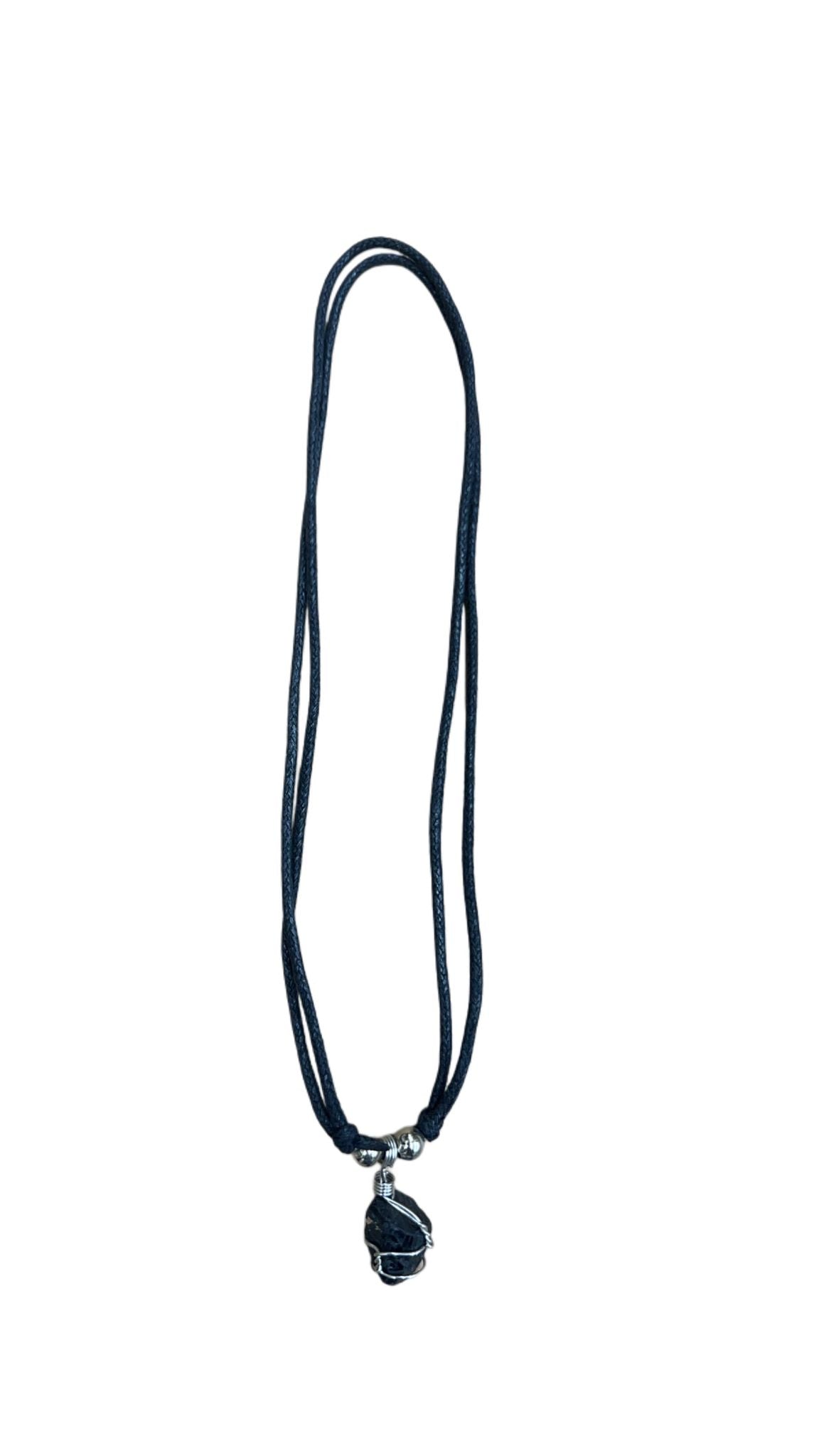 Black Tourmaline Necklace – Protective Energy & Grounding Charm