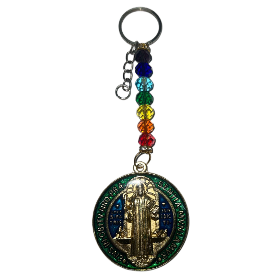 Saint Benedict Keychain – Protective Talisman & Amulet for Spiritual Defense