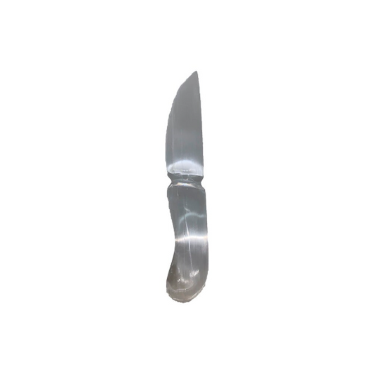 Selenite Crystal Knife – Wholesale & Retail Reiki Gemstone Decoration for Energy Clearing