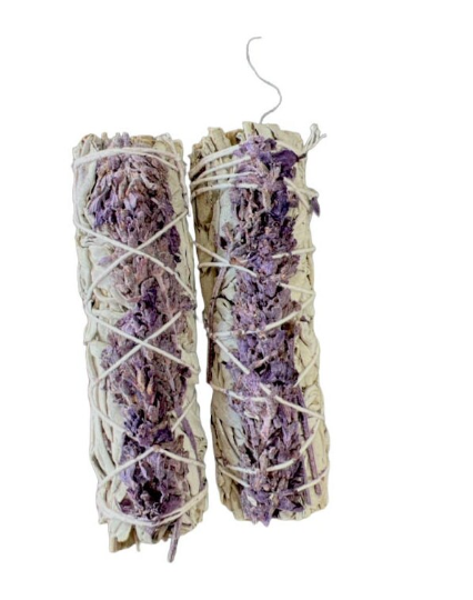 Sage with Lavender Smudge Stick – Calming & Cleansing Energy