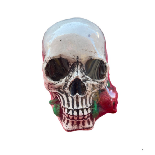 Blessed Holy Death - Santa Muerte Skull Figure – Powerful Protection & Spiritual Guidance Amulet