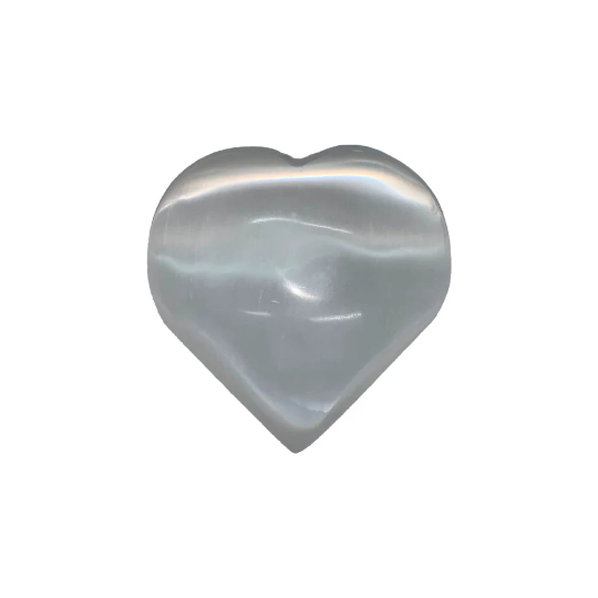 Selenite Heart Metaphysical – Spiritual Healing & Energy Cleansing Crystal