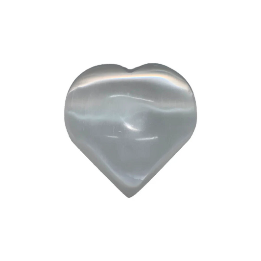 Selenite Heart Metaphysical – Spiritual Healing & Energy Cleansing Crystal