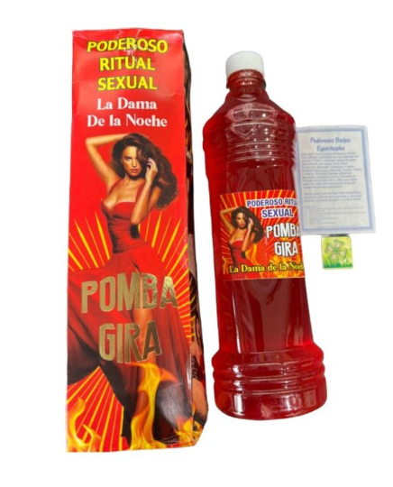 Pomba Gira Bath Water 1.2Lt – Spiritual Cleansing and Attraction