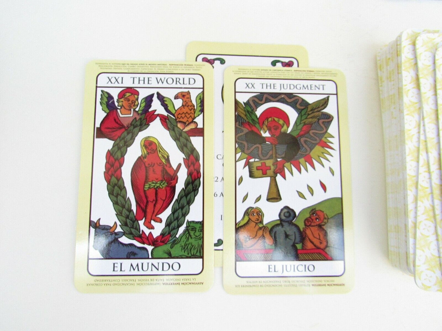 Spanish Tarot Deck – Complete 78 Card Set with Instruction Booklet