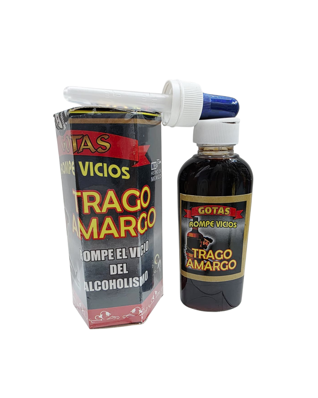 Bitter Drink Spiritual Drops – Alcoholism Addiction Breaker – Trago Amargo Remedy