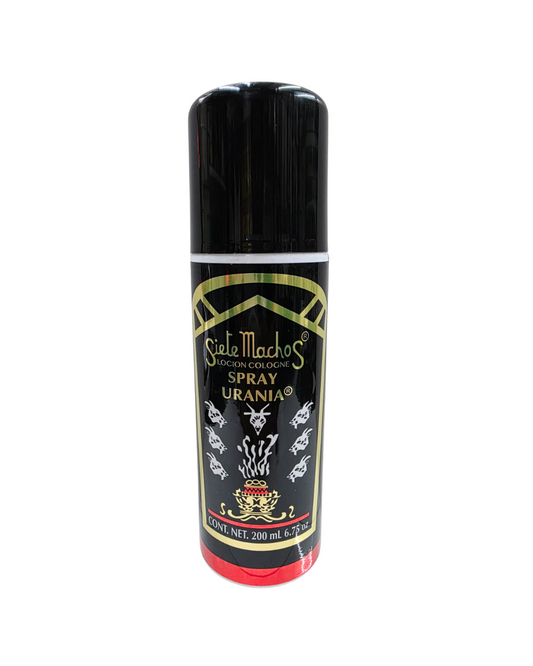 Spray Urania Siete Machos Lotion Cologne – Spiritual Protection & Energy Cleanser