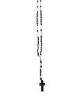 Azabache Cross Rosary – Evil Eye Protection & Spiritual Strength