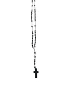 Azabache Cross Rosary – Evil Eye Protection & Spiritual Strength