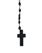 Azabache Cross Rosary – Evil Eye Protection & Spiritual Strength