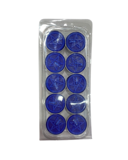 Tea Light Candles Pack of 10 – Spiritual Ritual Candles for Protection, Love, Prosperity & Energy Work