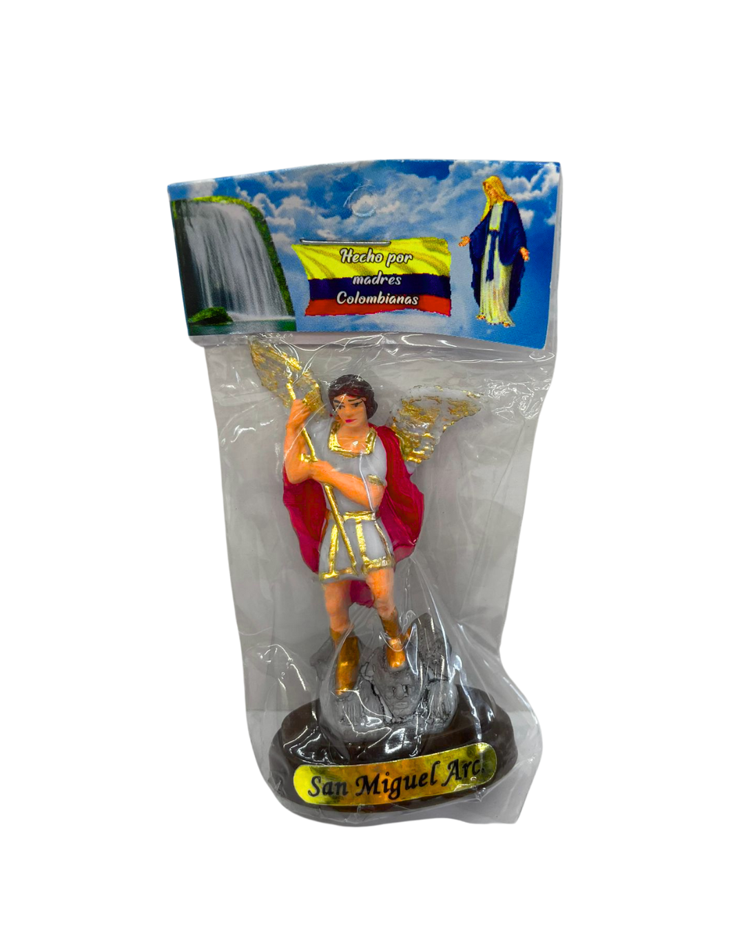 Saint Michael Mini Statue – 2.5cm Pocket Protection Figurine