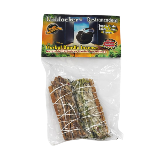 Destrancadera Herbal Bundle Incense – Road Opening, Blockage Removal & Spiritual Cleansing