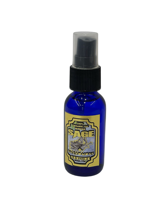 Sage Oil Burner with Pheromones – Purification, Attraction & Energy Cleansing