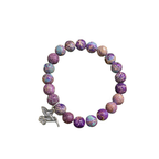 Natural Jasper Stone Bracelet – Stress Relief, Grounding & Emotional Balance Crystal Bracelet