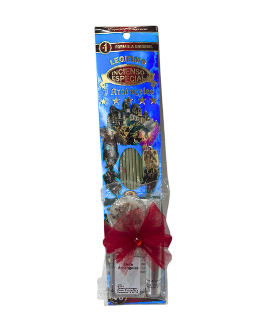 7 Archangels Ritual Kit – Incense, Oil, Candle, Perfume
