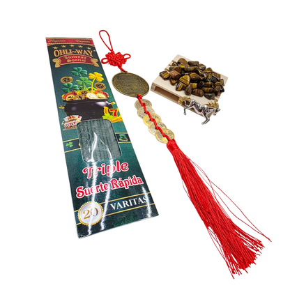 Chinese New Year 2026 Fire Horse Ritual Kit – Luck, Protection & Prosperity Set