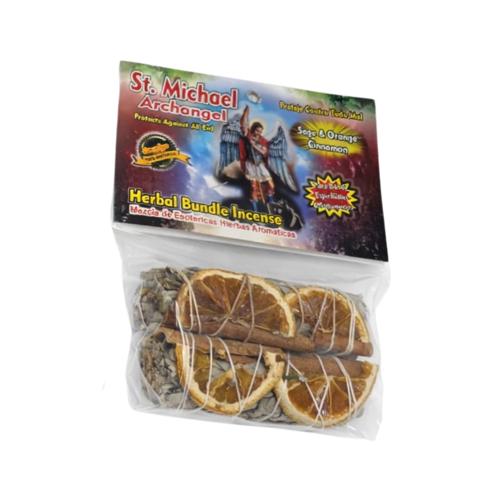 Saint Michael Herbal Bundle Incense – Protection, Spiritual Defense & Negative Energy Removal