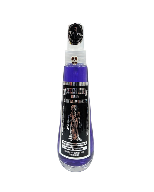 Santa Muerte Purple Cologne – Protection Against Envy & Negativity