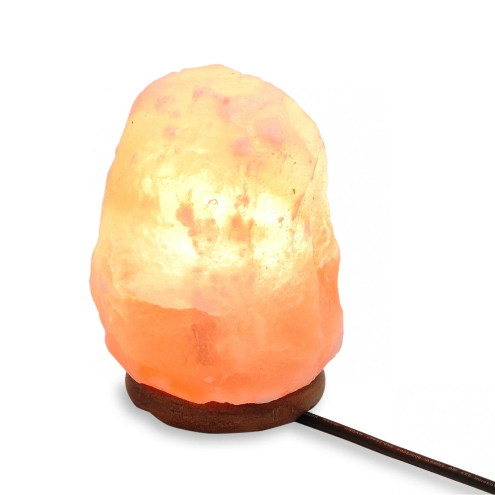 Authentic Himalayan Pink Salt Lamp | Spiritual Energy Cleansing & Protection