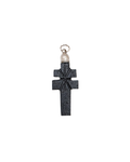 Cruz de Caravaca Azabache Necklace – Spiritual Protection Cross
