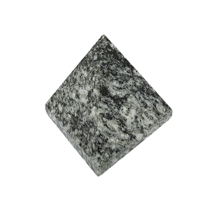 Larvikite Pyramid Crystal – Natural Gray Metaphysical Stone for Grounding & Inner Vision