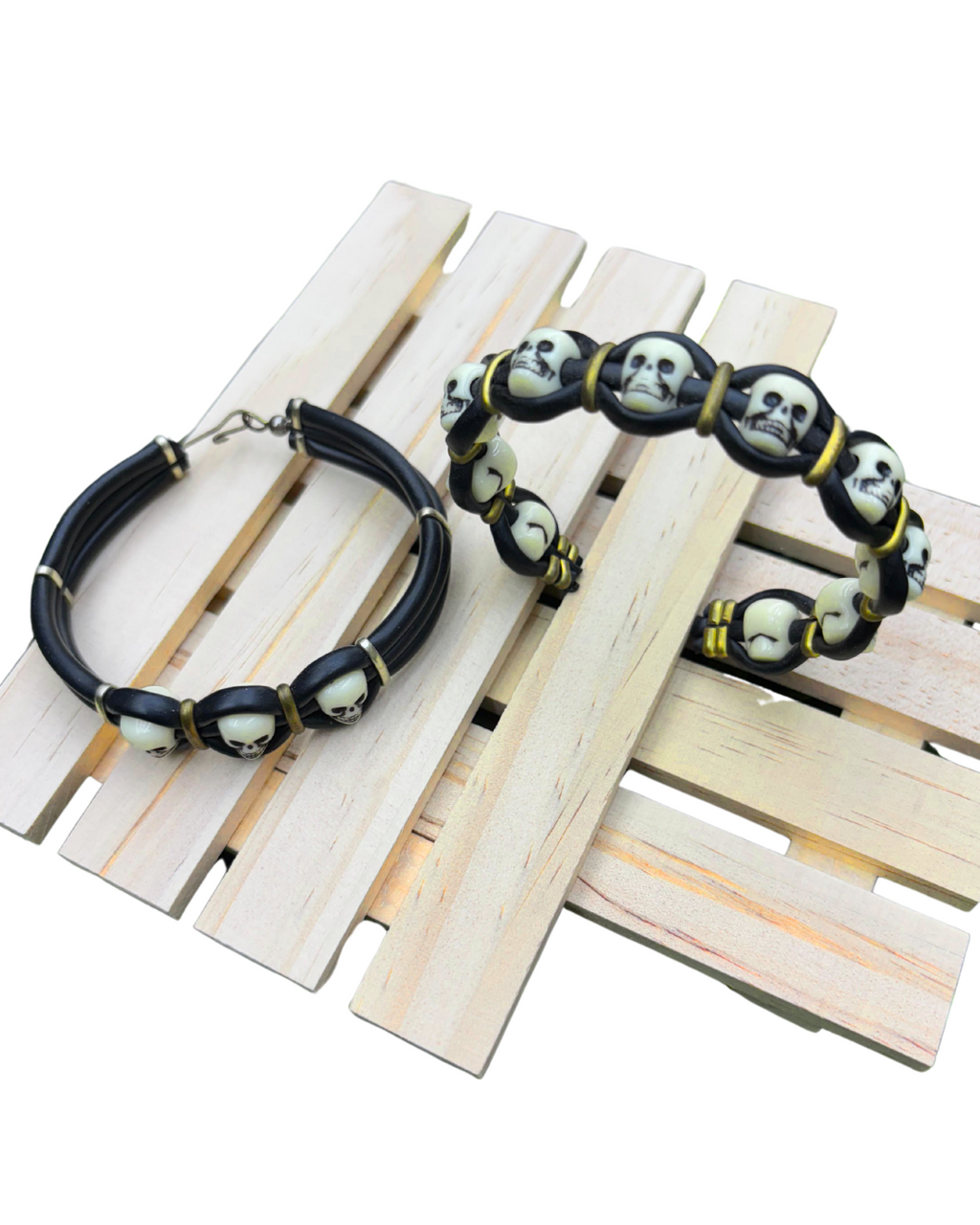 Skull Bracelet – Spiritual Protection Jewelry for Strength, Power & Ancestral Connection