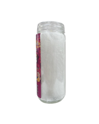 Día de Muertos White Candle – Coconut Wax Offering Candle for Ancestors