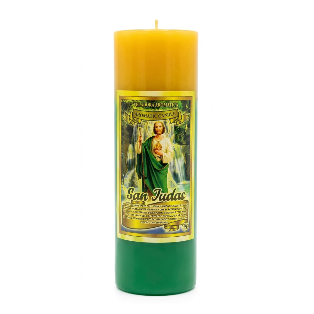 Saint Jude Prayer Candle | Veladora de San Judas Tadeo for Impossible Causes