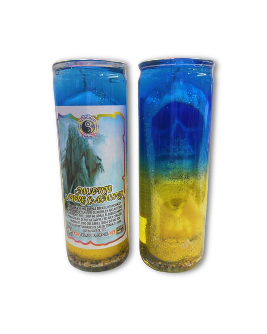 Death Open Roads Gel Candle for Removing Blockages