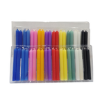 Colored Household Candles Set (80 Pack) – Multi-Color Ritual, Prayer & Spiritual Candles