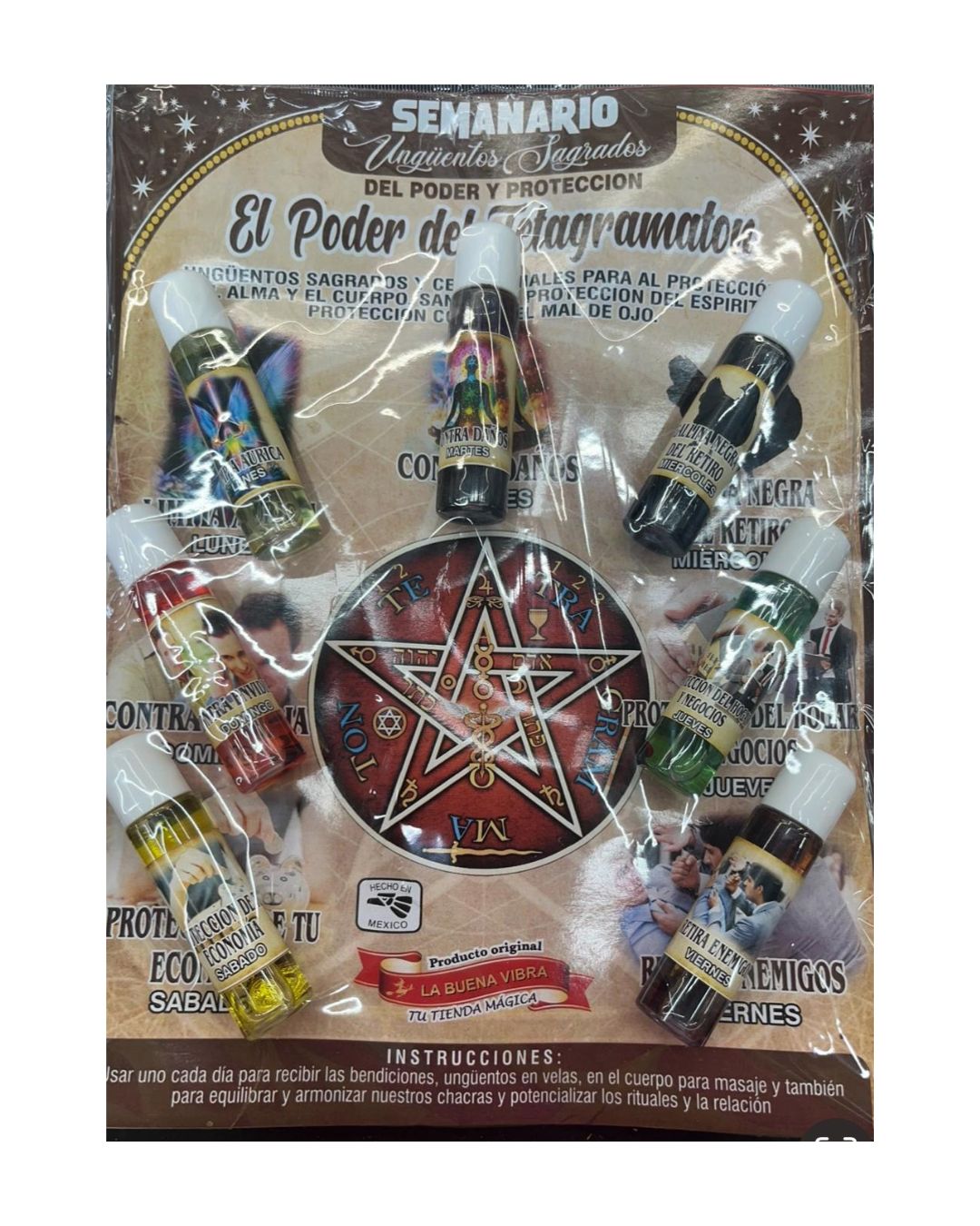 Powerful Weekly Tetragrammaton Essence – Sacred Candle, Body & Chakra Balancing Oil