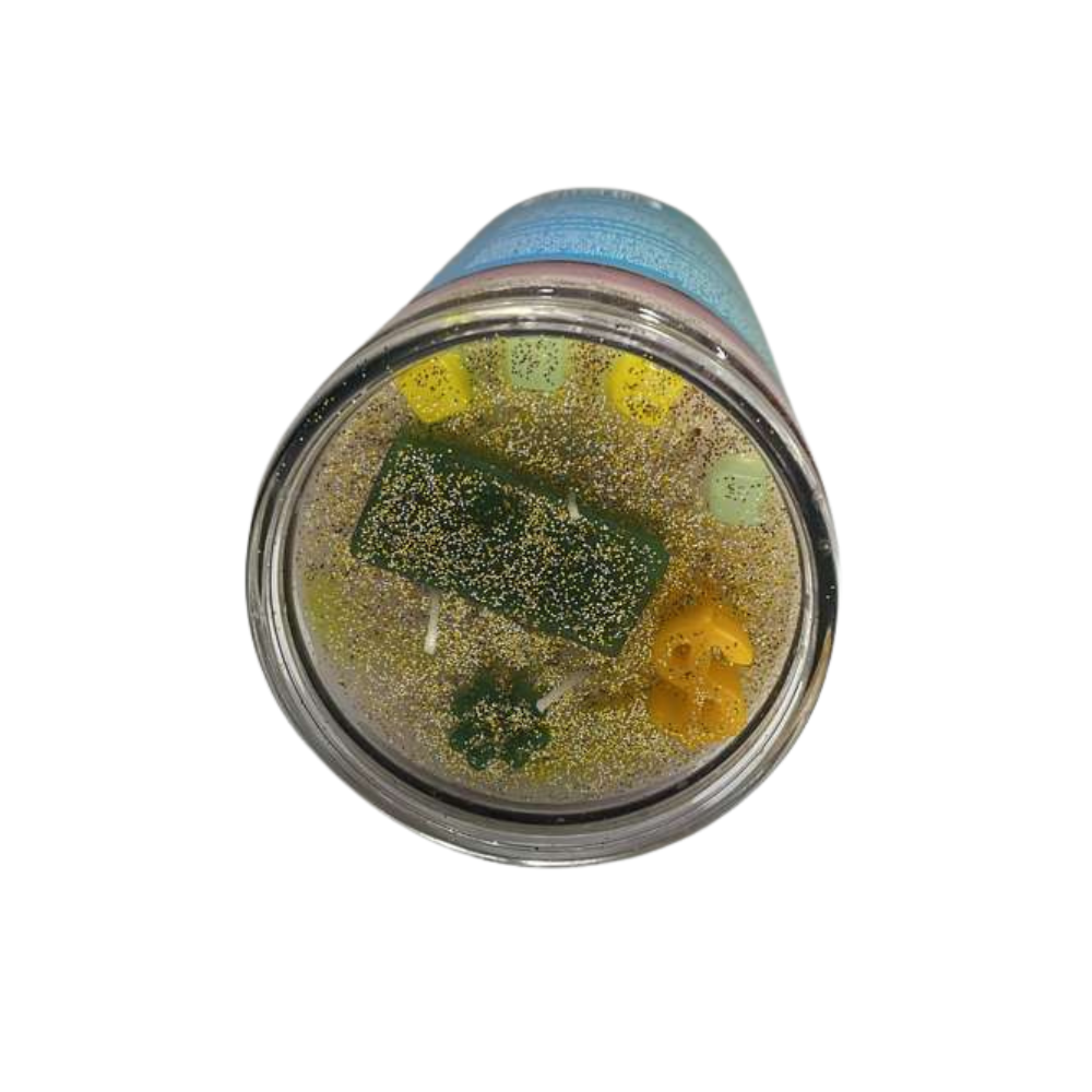 Saint Jude New Year Candle – 12 Color Devotional Candle for Hope, Renewal & Difficult Causes