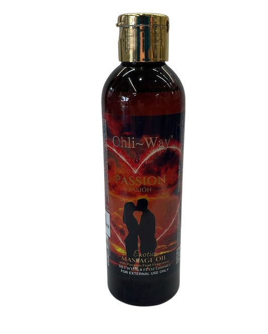 Ohli-Way Passion Exotic Massage Oil – Passion Fruit Fragrance, Organic Sensual Body Care