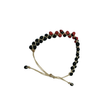 Handmade Huayruro Seed Bracelet | Red & Black Protection Amulet